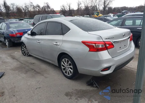 2018 Nissan Sentra Sv from USA, damaged, VIN 3N1AB7AP9JY281454